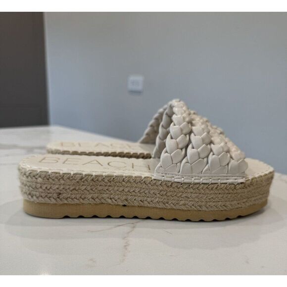 Beach by Matisse NEW Coconuts Pacific Sandal in Cream Size 10 - Picture 1 of 5